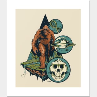 Origins of the Bigfoot Posters and Art